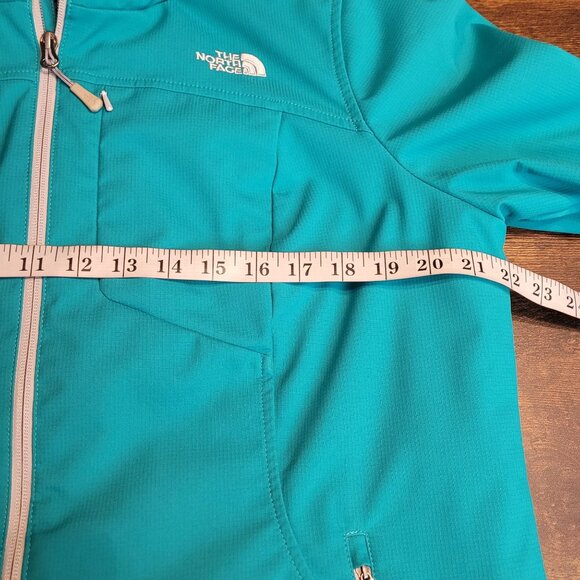The North Face Windwall Prima Loft Jacket XL Soft Shell Cyan Blue Gorpcore - Picture 7 of 11